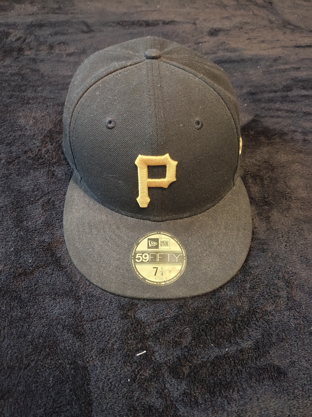 New Era 59FIFTY Pittsburgh Pirates Black & Gold Fitted Hat
